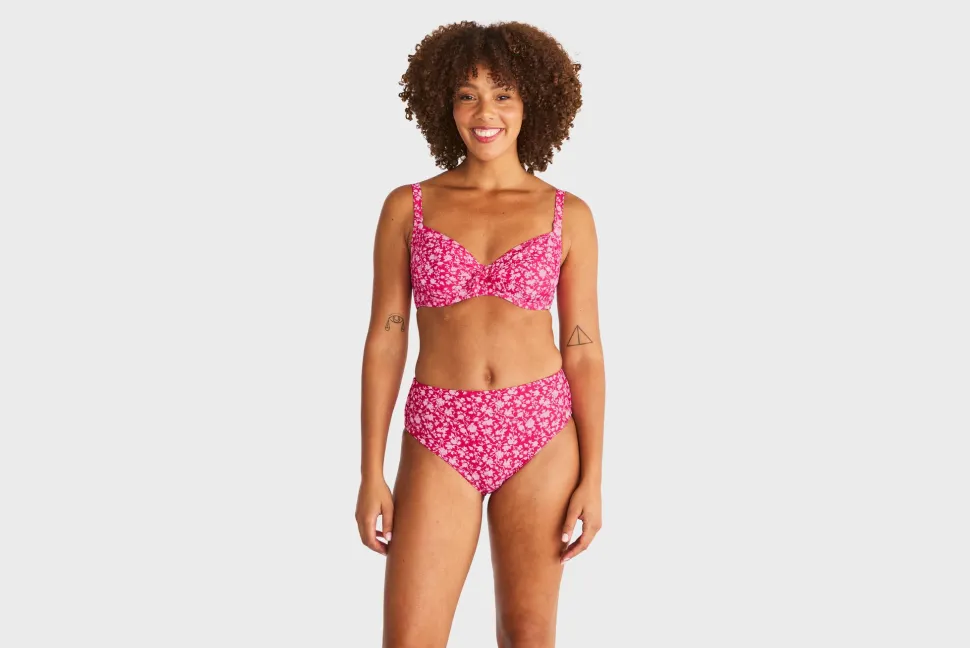 Abecita Women's Bahamas Bikini Wire Bra Pink Lady