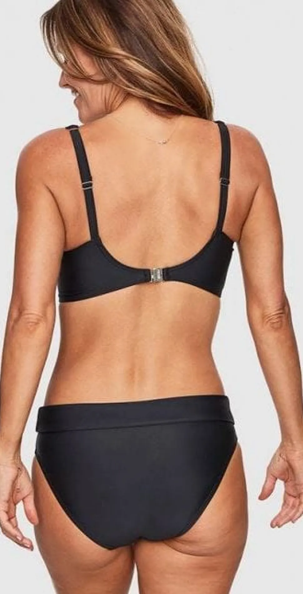Abecita Women's Capri Folded Brief Black
