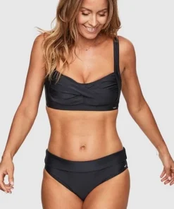 Abecita Women's Capri Folded Brief Black