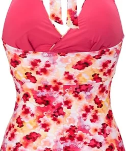 Abecita Women's Haiti Halterneck Swimsuit Pink
