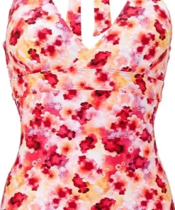Abecita Women's Haiti Halterneck Swimsuit Pink