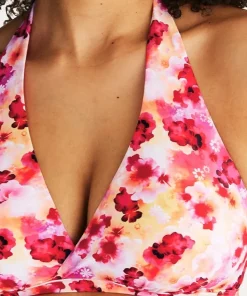 Abecita Women's Maui Halterneck Bikini Bra Pink