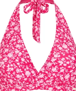 Abecita Women's Maui Halterneck Bikini Bra Pink Lady