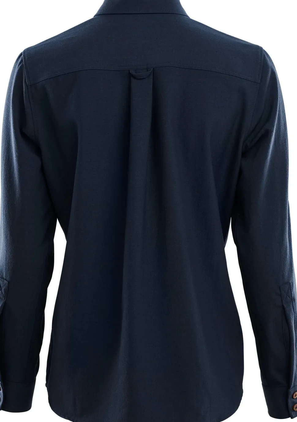 Aclima LeisureWool Woven Wool Shirt Woman Navy Blazer