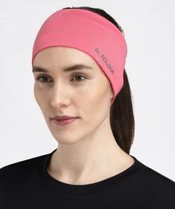 Aclima LightWool Headband Sun Kissed Coral