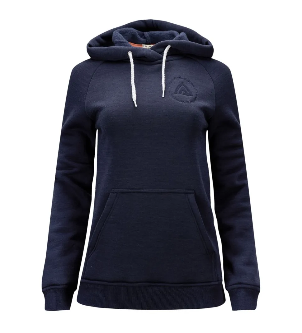Aclima Women's FleeceWool V2 Hoodie Navy Blazer