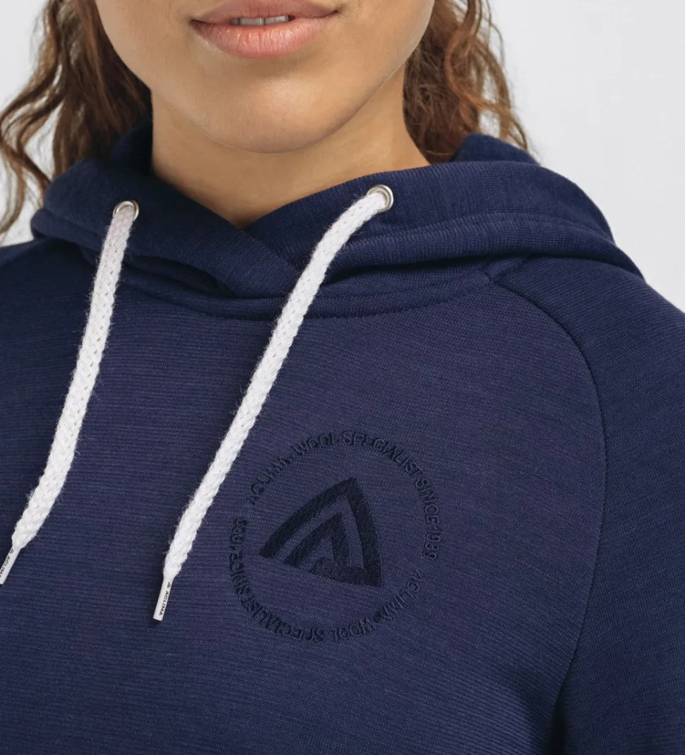Aclima Women's FleeceWool V2 Hoodie Navy Blazer