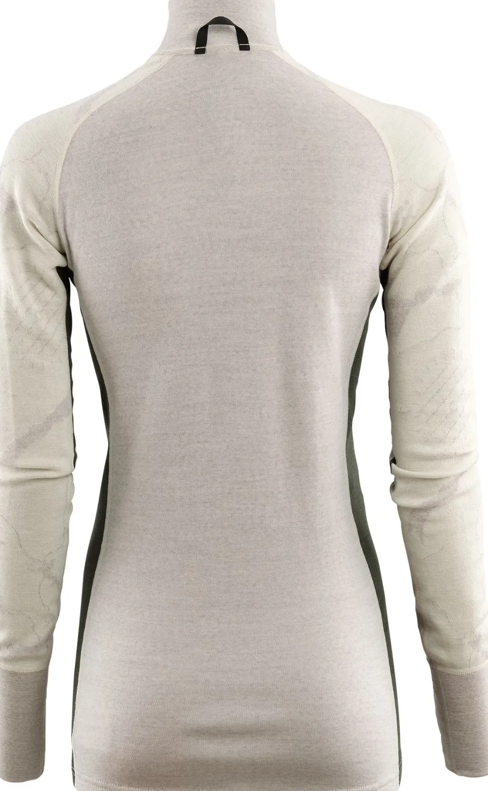 Aclima Women's Lars Monsen Femunden Polo Beige Melange/Olive Night/Femunden Light