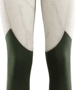 Aclima Women's Lars Monsen Femunden Longs Beige Melange/Olive Night/Femunden Light