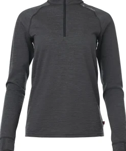 Aclima Women's LightWool 180 Polo with Zip Marengo