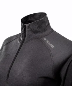 Aclima Women's LightWool 180 Polo with Zip Marengo