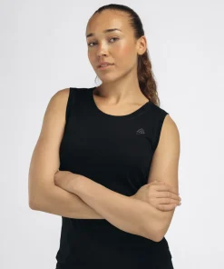 Aclima Women's Lightwool 140 Singlet V2 Jet Black