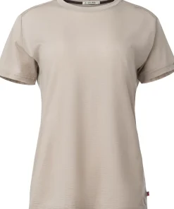 Aclima Women's LightWool 180 Classic Tee Simply Taupe