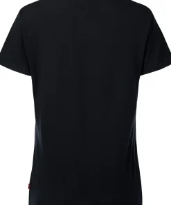Aclima Women's LightWool 140 Classic Tee Logo Jet Black