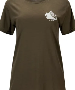Aclima Women's Lightwool 140 Classic Tee Mountain Tarmac