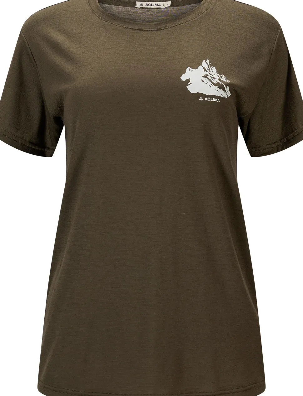 Aclima Women's Lightwool 140 Classic Tee Mountain Tarmac