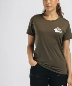 Aclima Women's Lightwool 140 Classic Tee Mountain Tarmac