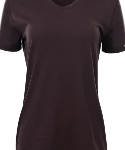 Aclima Women's LightWool 180 Loose Fit Tee Chocolate Plum