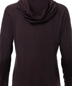 Aclima Women's LightWool 180 Hoodie Chocolate Plum