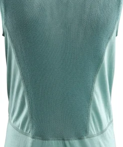 Aclima Women's LightWool Sports Singlet Oil Blue/Purple Impression/North Atlantic