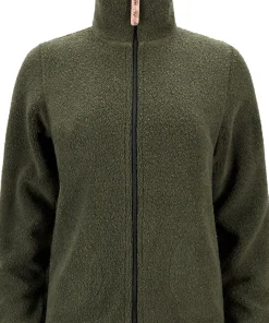 Aclima Women's ReBorn Terry Jacket Olive Melange