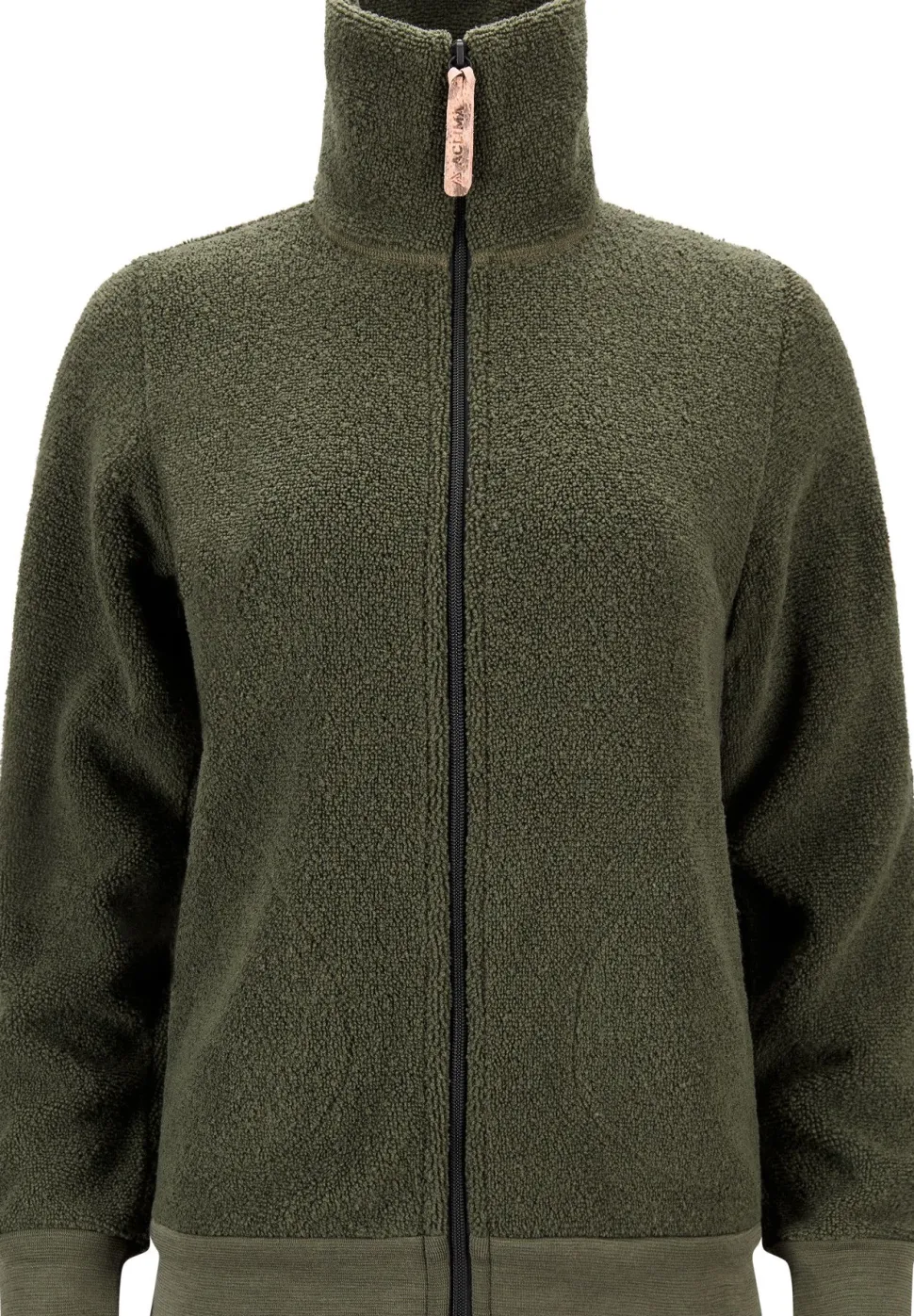 Aclima Women's ReBorn Terry Jacket Olive Melange