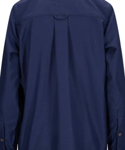 Aclima Women's ReBorn Woolshirt Navy Melange
