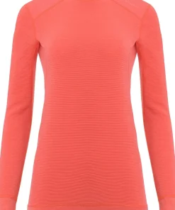 Aclima Women's StreamWool Crewneck Spiced Coral