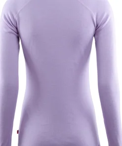 Aclima Women's WarmWool Crewneck Purple Rose