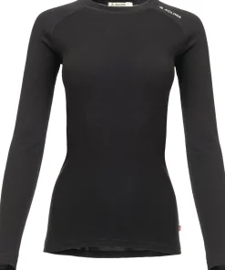 Aclima Women's WarmWool Crewneck Jet Black