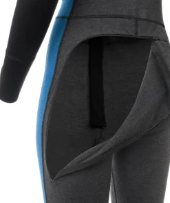Aclima Women's WarmWool Overall 3/4 Marengo/Jet Black/Corsair