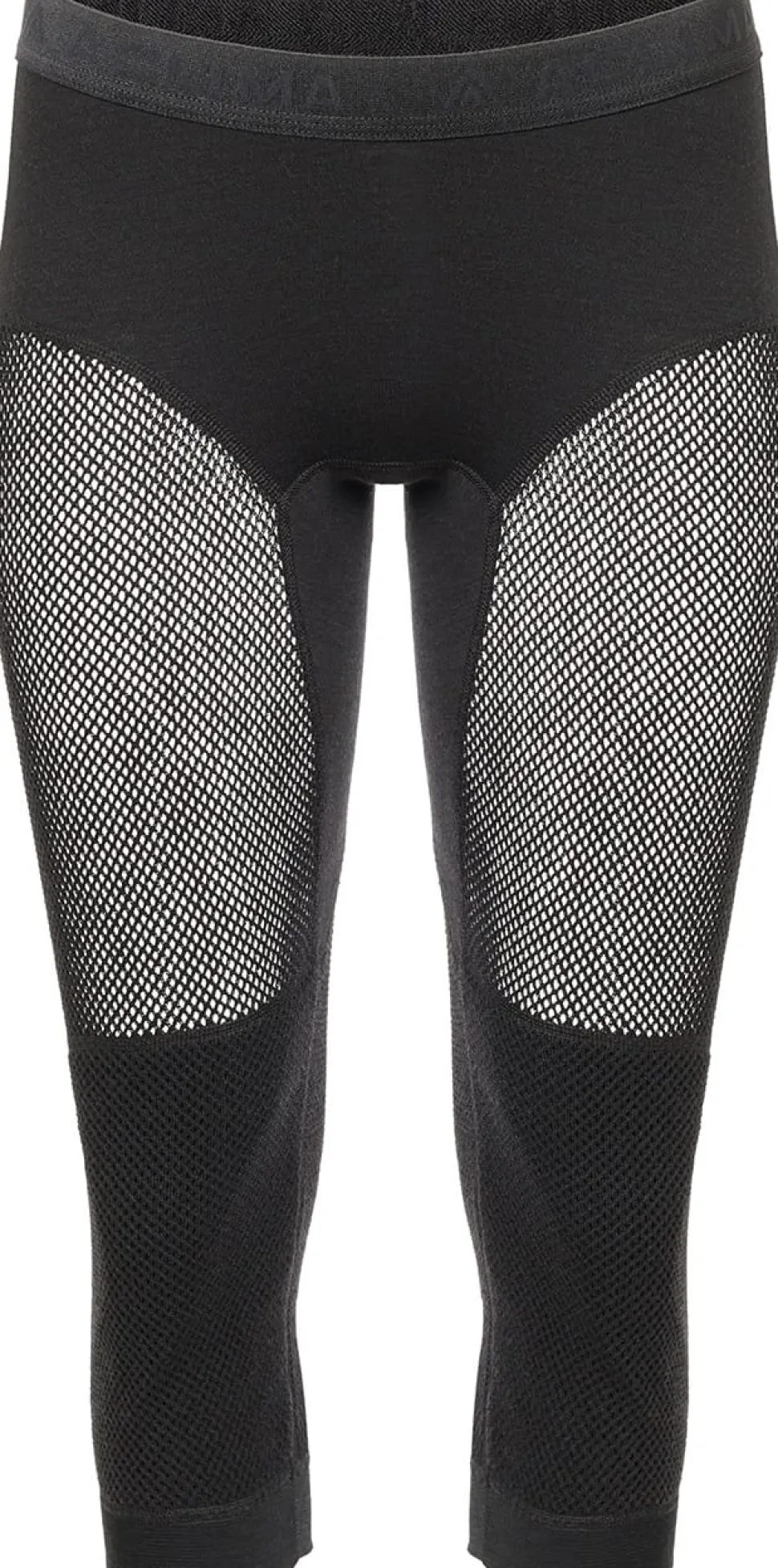 Aclima Women's WoolNet 3/4 Longs Jet Black