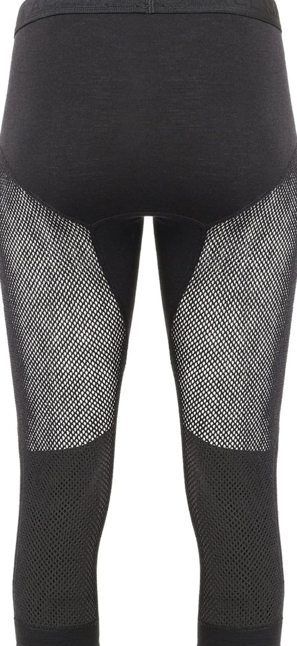 Aclima Women's WoolNet 3/4 Longs Jet Black