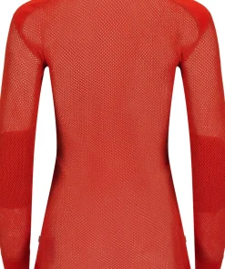 Aclima Women's WoolNet Crew Neck Poinciana