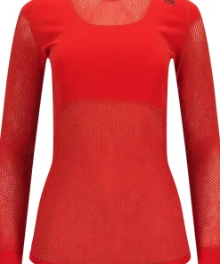 Aclima Women's WoolNet Crew Neck Poinciana