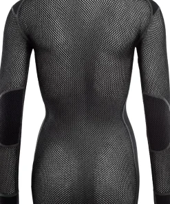 Aclima Women's WoolNet Crew Neck Jet Black