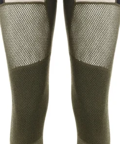 Aclima Women's WoolNet Hybrid Longs Tarmac/Beige Melange/Jet Black