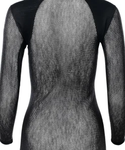 Aclima Women's WoolNet Light Crewneck Jet Black