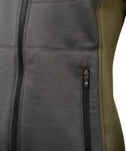 Aclima Women's WoolShell Jacket Gray Pinstripe/Tarmac