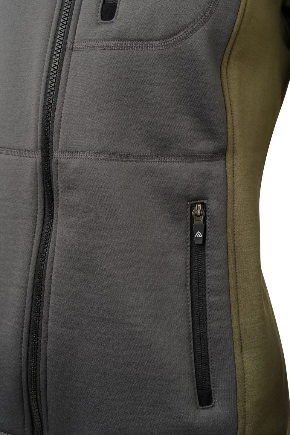 Aclima Women's WoolShell Jacket Gray Pinstripe/Tarmac