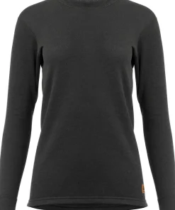 Aclima Women's WoolTerry Crewneck Jet Black