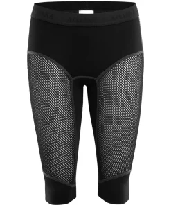 Aclima WoolNet Long Shorts Women Jet Black