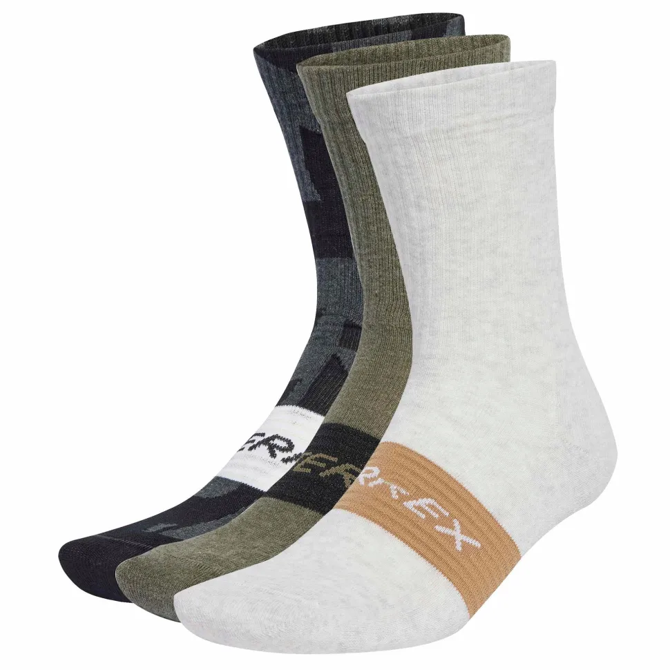 Adidas TERREX Multi 3 Pack Sock black/olive strata/white