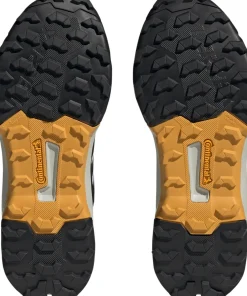 Adidas Unisex TERREX AX4 Mid GORE-TEX Hiking Shoes Semi Flash Aqua/Core Black/Preloved Yellow