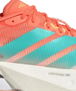 Adidas Women's Adizero Boston 13 Semi Coral/Flash Aqua/Flash Orange