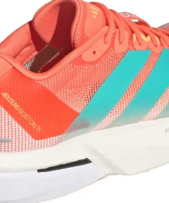 Adidas Women's Adizero Boston 13 Semi Coral/Flash Aqua/Flash Orange