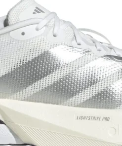 Adidas Women's Adizero Boston 13 Cloud White / Matte Silver / Dash Grey