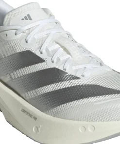 Adidas Women's Adizero Boston 13 Cloud White / Matte Silver / Dash Grey