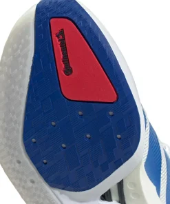 Adidas Women's Adizero Boston 13 Cloud White/Team royal blue/Dash grey