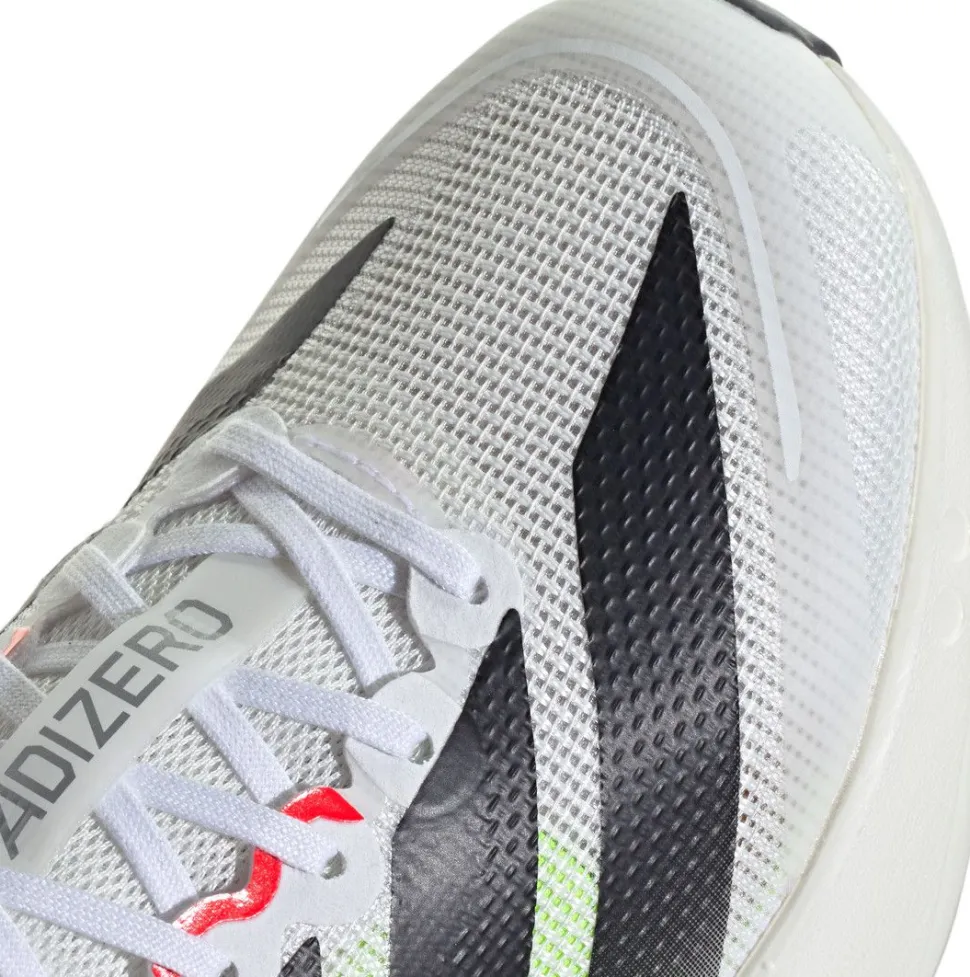 Adidas Women's Adizero Boston 13 Cloud White/Core Black/Lucid Red
